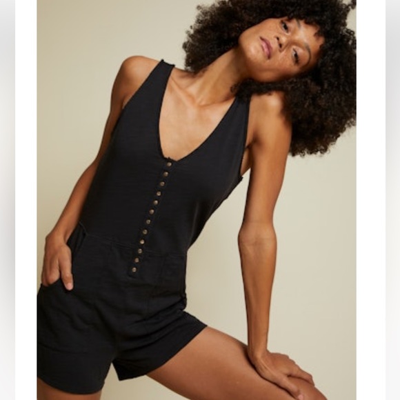 Nation Ltd. Gidget Utility Romper - Picture 1 of 9